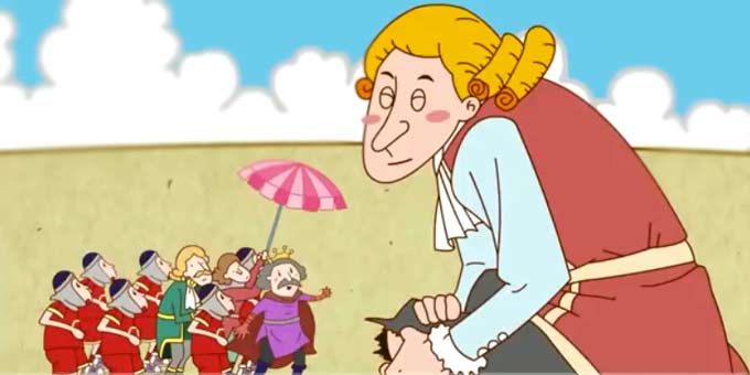 格列佛在小人国运动?