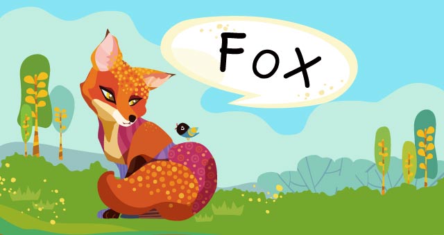 狐狸用英语怎么说图片